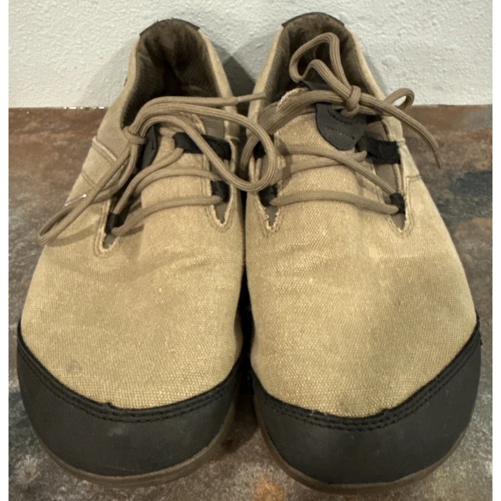 Xero Shoes Hana Men's 10 EU 43 Sand Canvas Barefoot Zero Drop Minimalist Sneaker